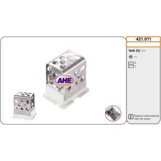 421011  Res. Vent. Ab. OPEL Astra G/Astra H