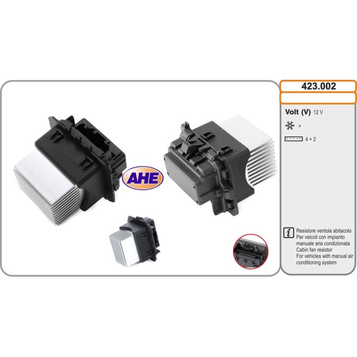 423002  Res. Vent. Ab. RENAULT Clio III/Cli