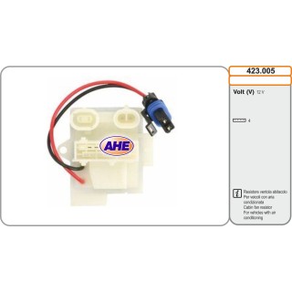 423005  Res. Vent. Ab. RENAULT Clio II 09.9