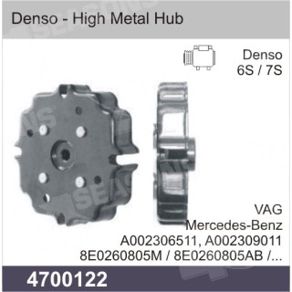 4700122  PLATO EMBRAGUE HUB DENSO 6S  / 7S