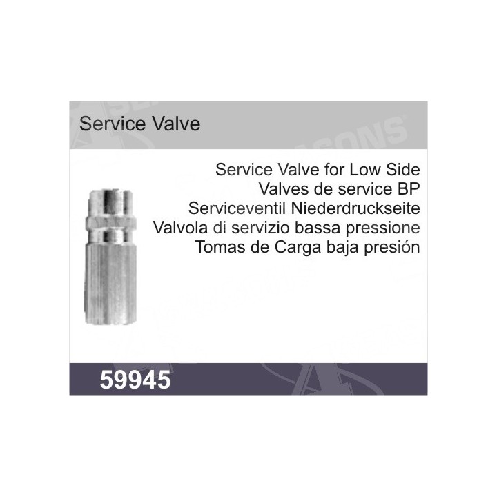 59945  ADAPTADOR BAJA R134A M10X1,25 AUDI-FORD