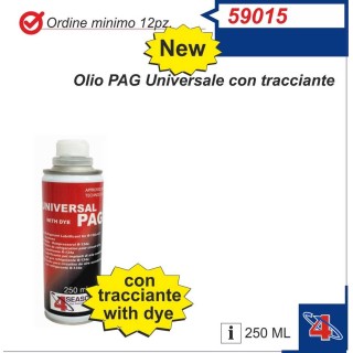 59015  ACEITE PAG UNIVERSAL CON ADITIVO 250ML PARA R134A
