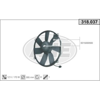 318037  MERCEDES  W140 300/400/500 SE/SEL
