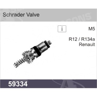 59334  SCHRADER VALVE