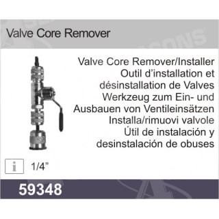 59348  SCHRADER VALVE CORE REMOVER