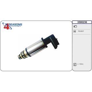 3500236  VALVULA CONTROL COMP compr. PEUGEOT