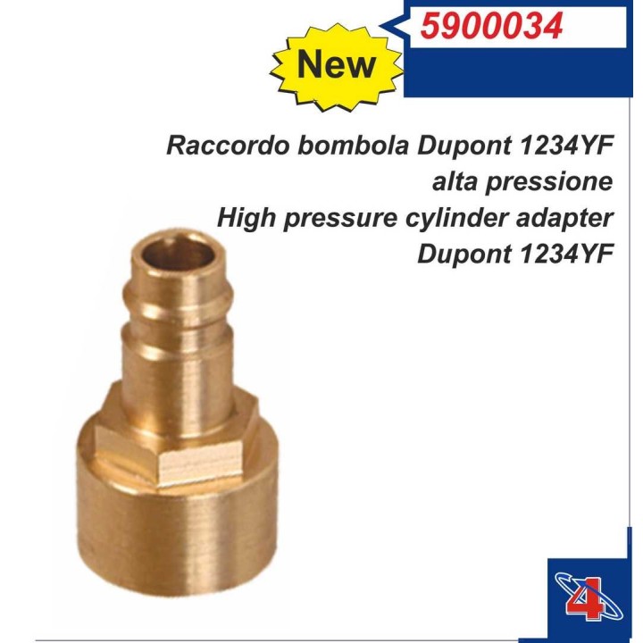 5900034 RACCORDO BOMBOLA R1234YF DUPONT HP