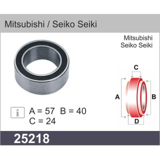 25218  RODAMIENTO MITSUBISHI SEIKO SEIKI  57X40X24
