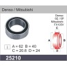 25210  RODAMIENTO DENSO FORD CHRYSLER 62 X 40 X 20,6