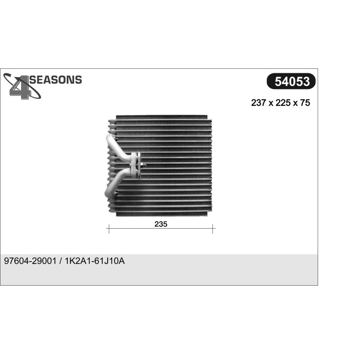 54053  EVAPORATOR