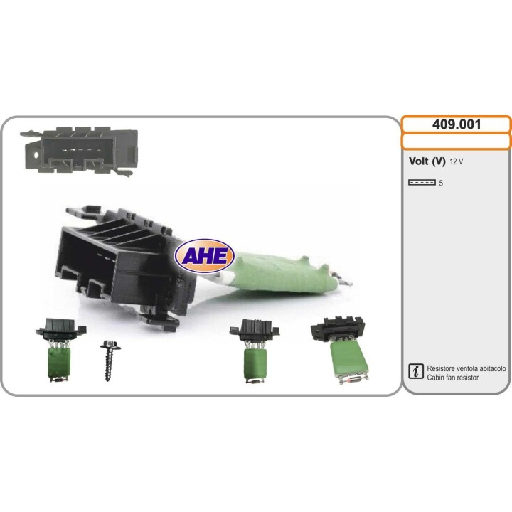 409001  Res. Vent. Ab. CITROEN/FIAT/PEUGEOT Jumper/Ducato/