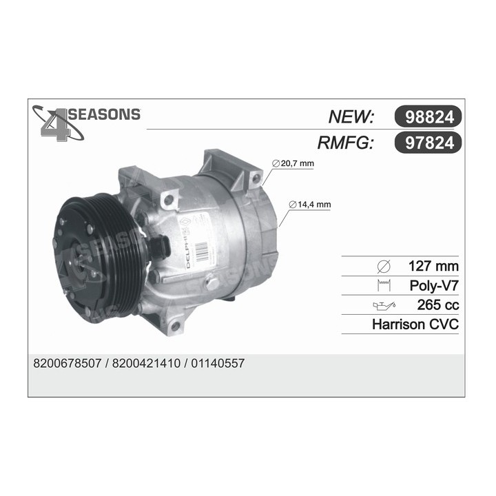 97824  CMP  RENAULT MEGANE II 04-