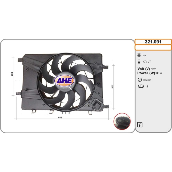 321091  CHEVROLET Cruze (J300) 1.6 - 1.8 / Orlando (J309)