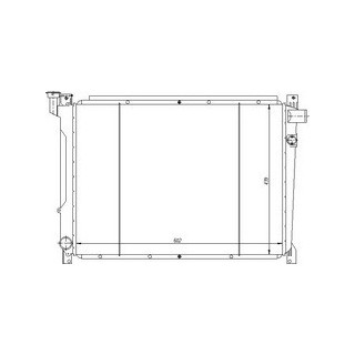 120124  RAD.NISSAN BLUEBIRD 1.6 88-90(612x440x16 CP)