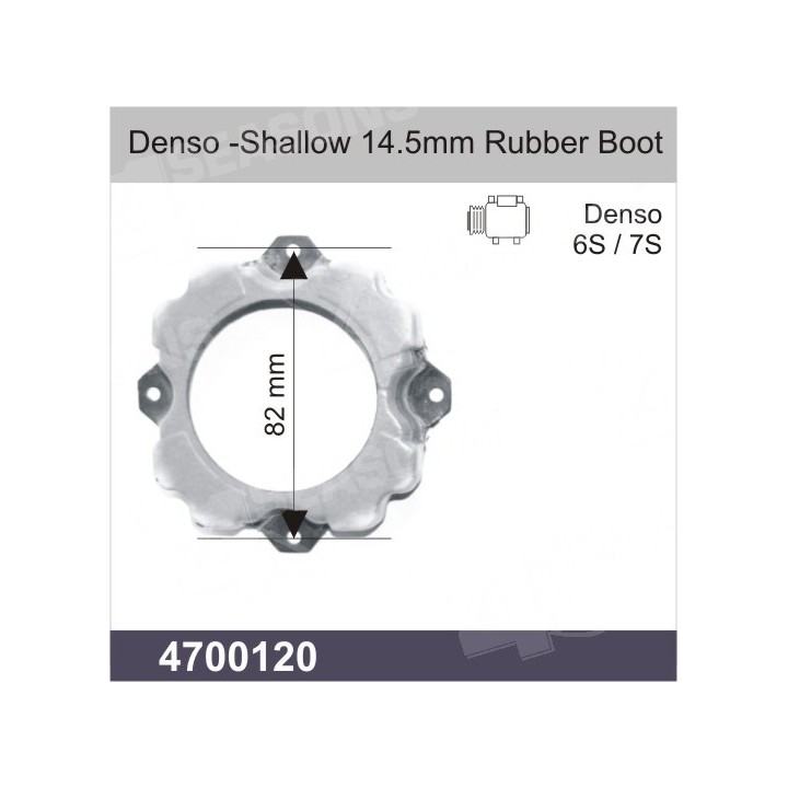 4700120  PLATO EMBRAGUE HUB DENSO 6S  / 7S