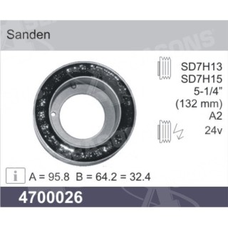4700026  BOBINA 5H11 24V 96X64X32MM