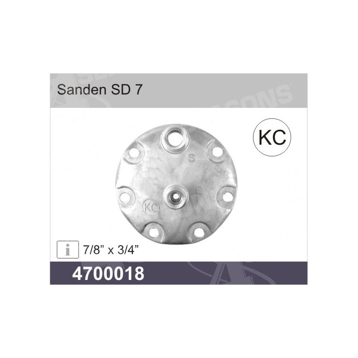 4700018  CULATA SANDEN 709 / 7H15 KC