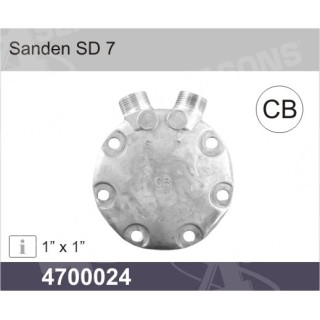 4700024  CULATA SANDEN 709 / 7H15 CB