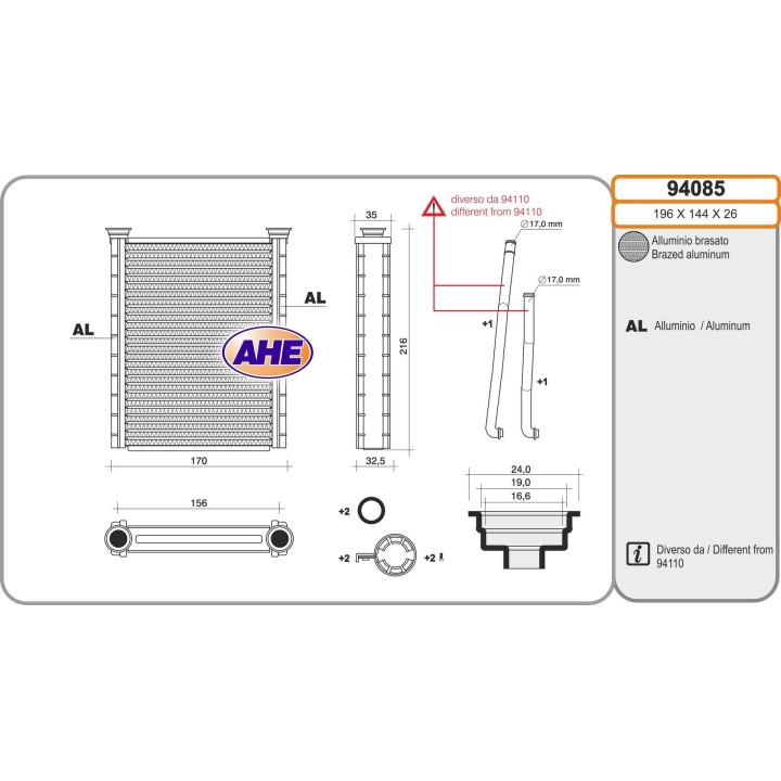 94085  TOYOTA Urban Cruiser/Yaris II 1.3 08.05-