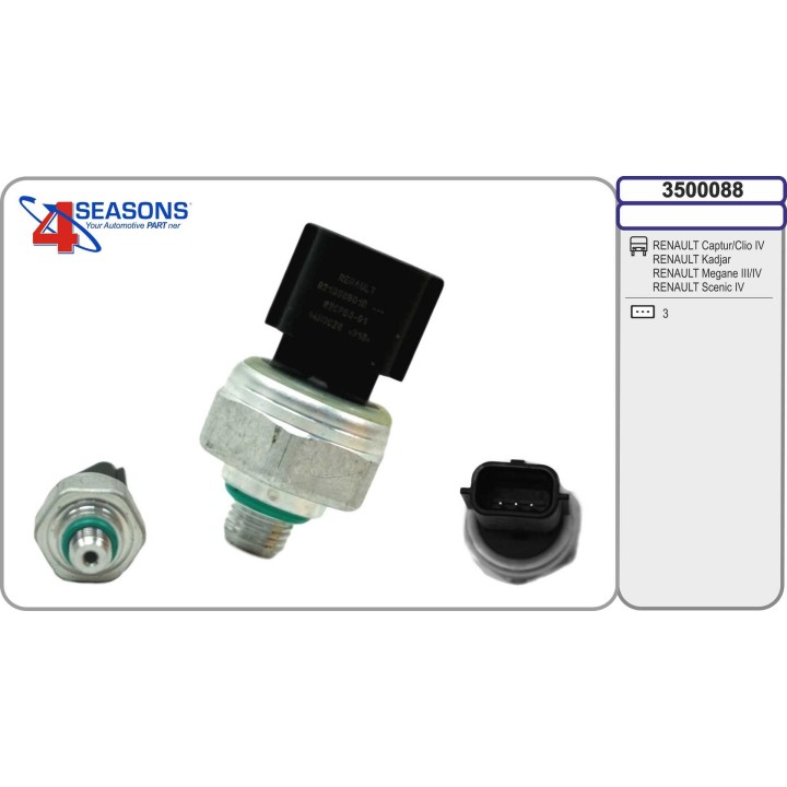 3500088  Pressostato RENAULT Captur/Clio IV/Kadjar/Megane I