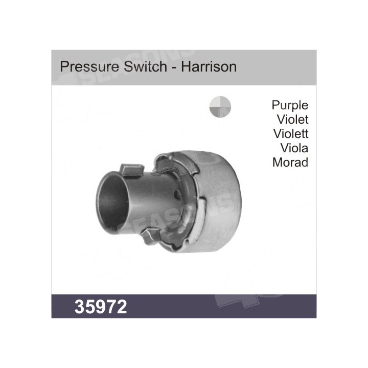 35972  PRESSURE SWITCH HARRISON PURPLE