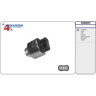3500051  Pressostato Citroen/Case/Fiat/Lancia/New Holland/P