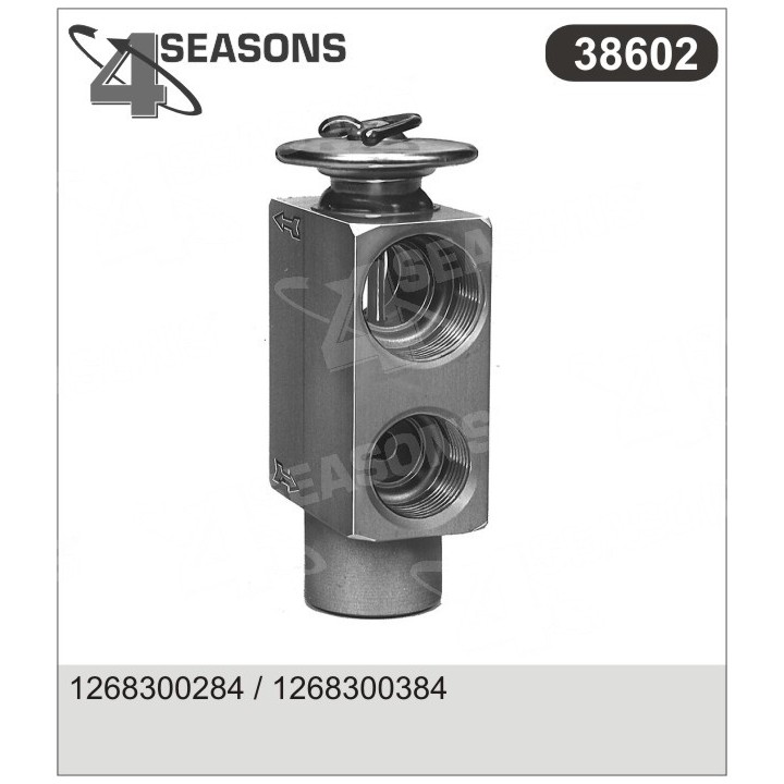 38602  UNIVERSAL EXPANSION VALVE BLOCK TYPE - THREATED