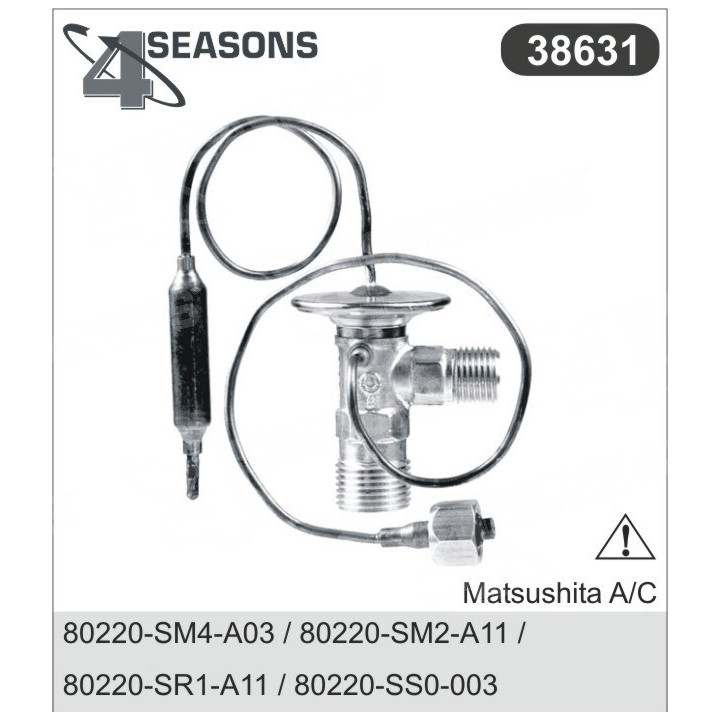 38631  EXPANSION VALVE HONDA CIVIC III (EC, ED, EE)