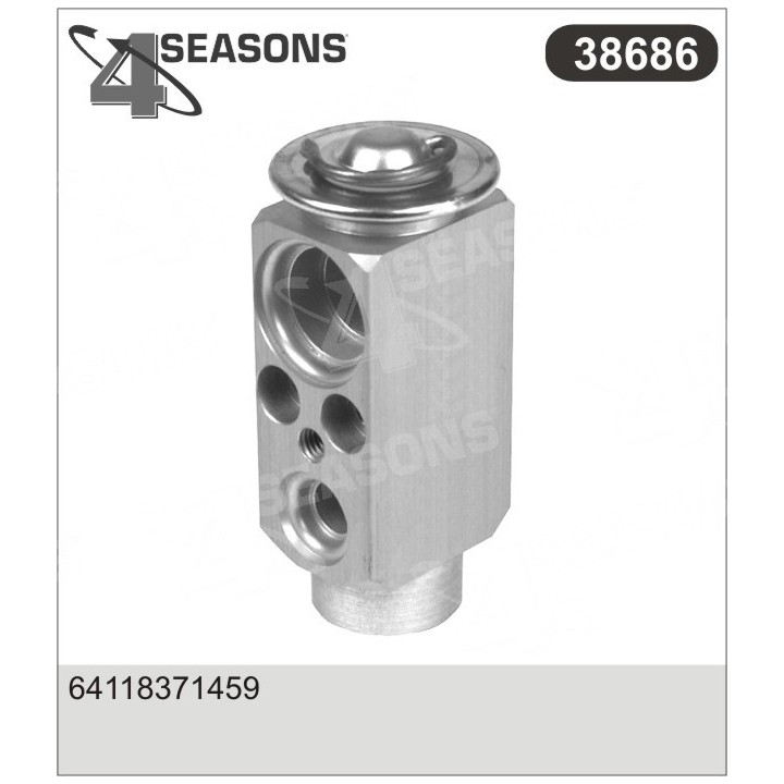 38686  UNIVERSAL EXPANSION VALVE BLOCK TYPE - ORING