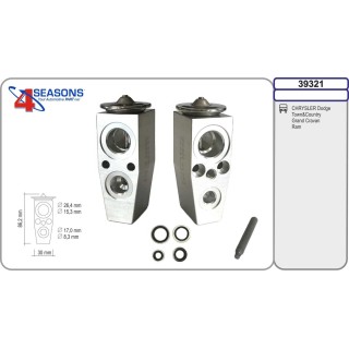 39321  EXP VALVE CHRYSLER 