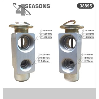 38895  EXPANSION VALVE TRACTEUR FENDT