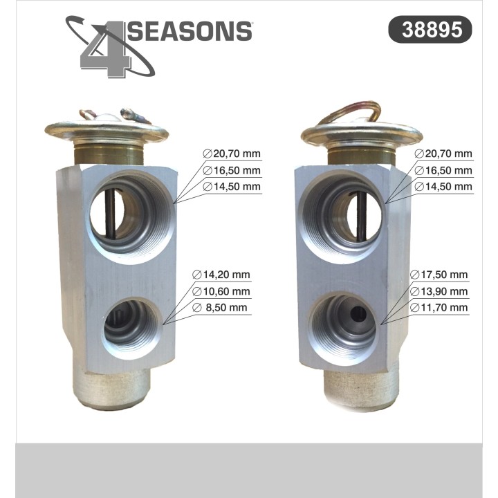 38895  EXPANSION VALVE TRACTEUR FENDT