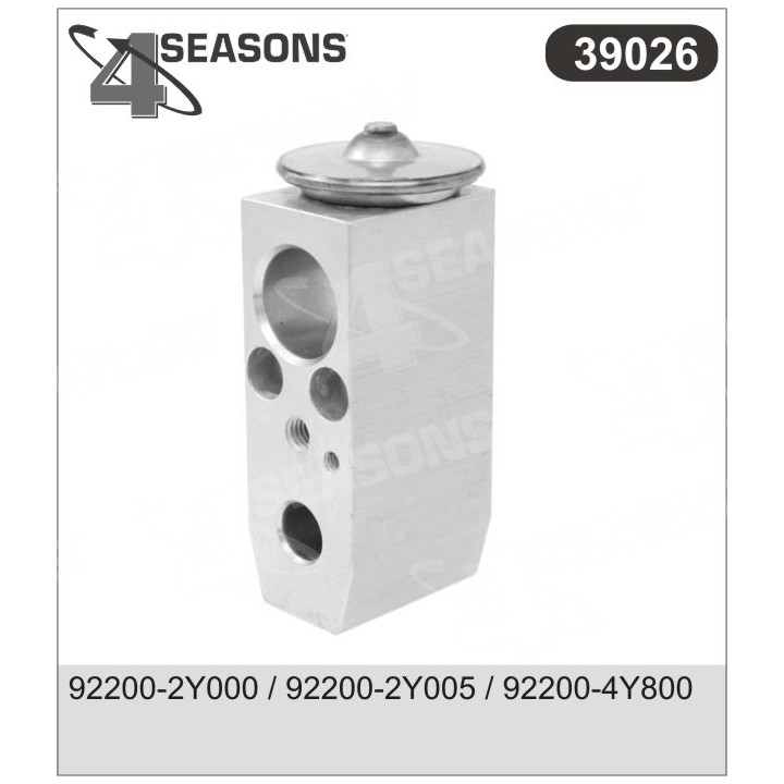 39026  EXPANSION VALVE NISSAN MAXIMA QX 00-