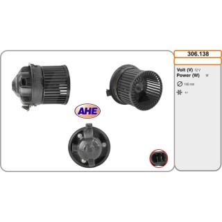 Vent  Ab  Citroen/Peugeot C3/308/408 03 09-