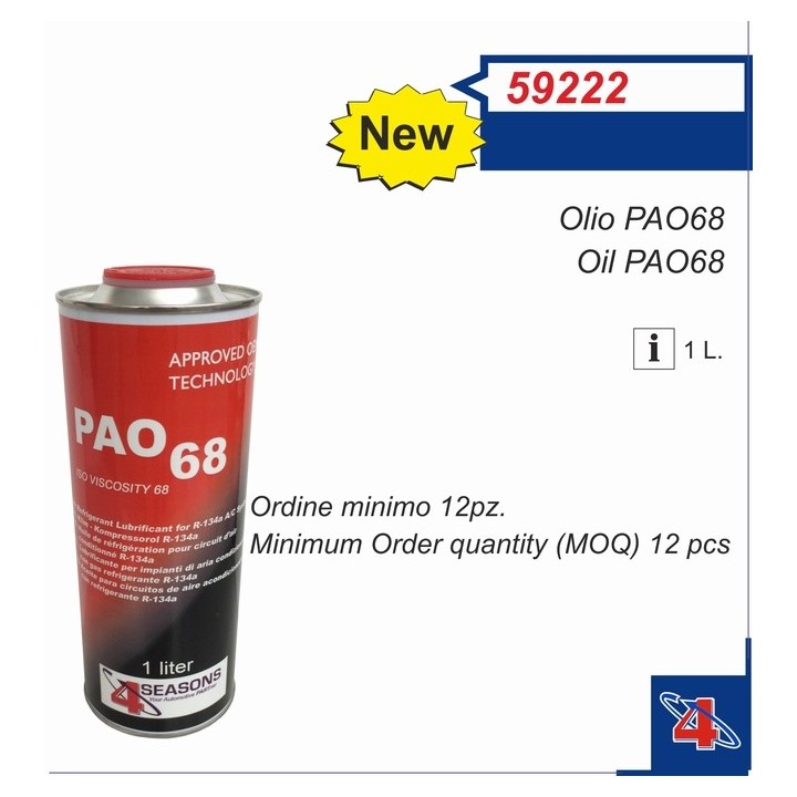 59222  ACEITE PAO68 1 LITRO 