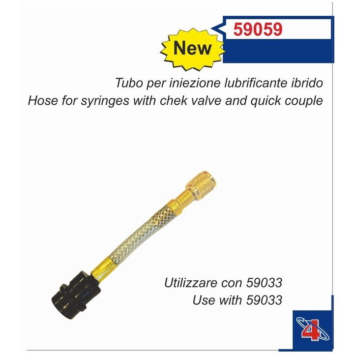 59059 ADAPTADOR PARA JERINGUILLAS HIBRIDO REF. 59033