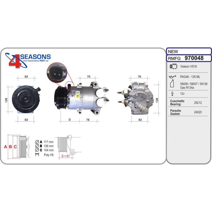 970048  CMP  FORD Fiesta VI 1.6 TDCi