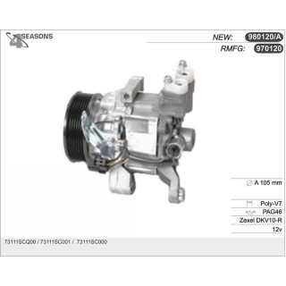 CMP RMFG SUBARU FORESTER/IMPREZA 2 0TDI