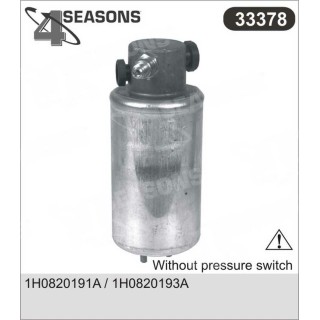 33378  FILTER DRIER VAG GOLF 3/CORDOBA/IBIZA/INCA/CADDY I