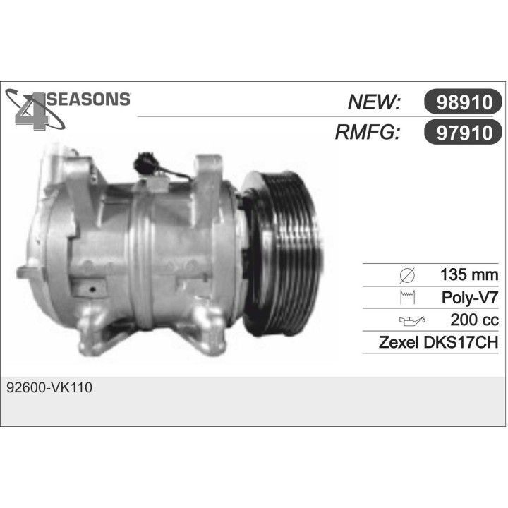 97910  CMP  NISSAN TERRANO 3.0 DI 02-