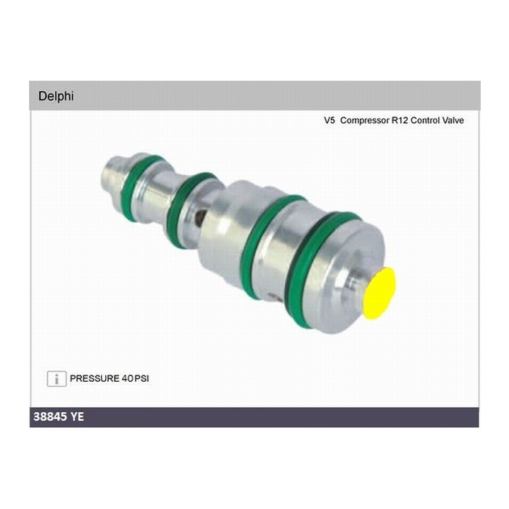38845YE  VALVOLA CONTROLLO HARRISON GIALLA