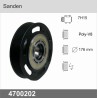 4700202  PULLEY SANDEN 7H15 4324