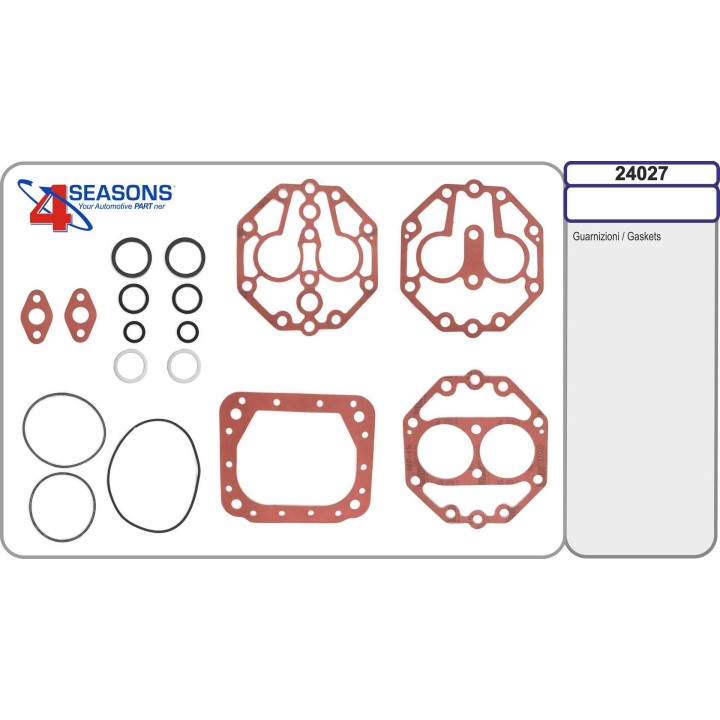 24027  KIT GUARNIZIONI COMPRESS.