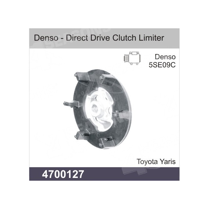 47988/A  EMBRAGUE COMPRESOR DENSO 7SEU17C 12V PV6