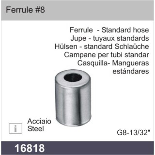 16818AL  CAMPANA ALUMINIO DE 8