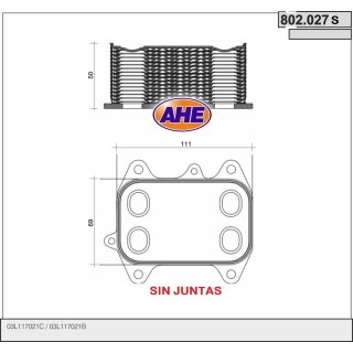 802027S  AUDI A-1 10- A-3/Q3 SIN JUNTAS