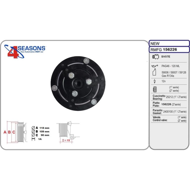 PLACA EMB NP SV07E  134910 