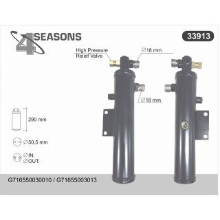 33913  FILTER DRIER FENDT FARMER 300 / 400   SIN  SENSOR