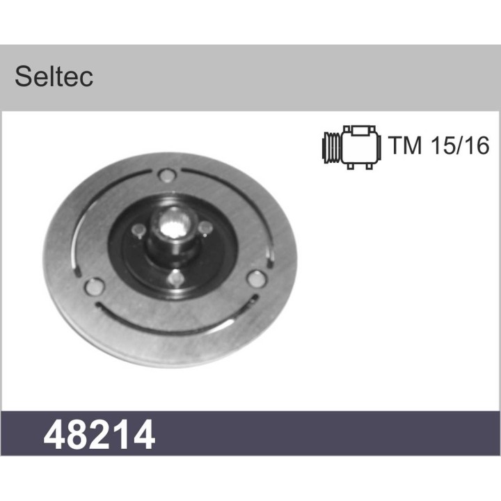 48214  PLATO EMBRAGUE HUB SELTEC TM15/16
