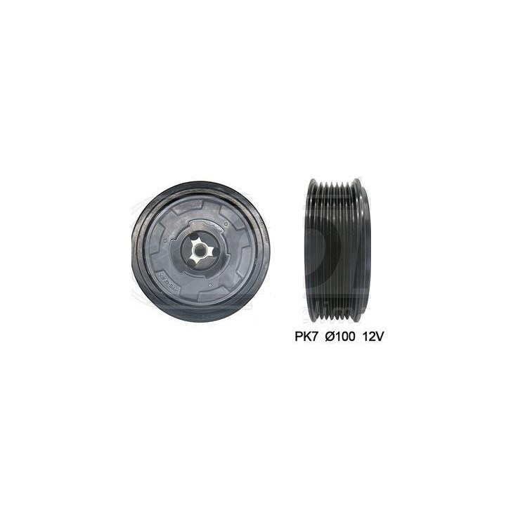 EMBRAGUE COMPRESOR 57109  EMB NP 7SEU17C PV7 103MM